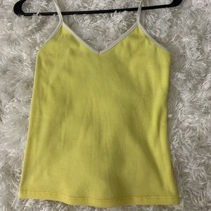 Yellow tank top